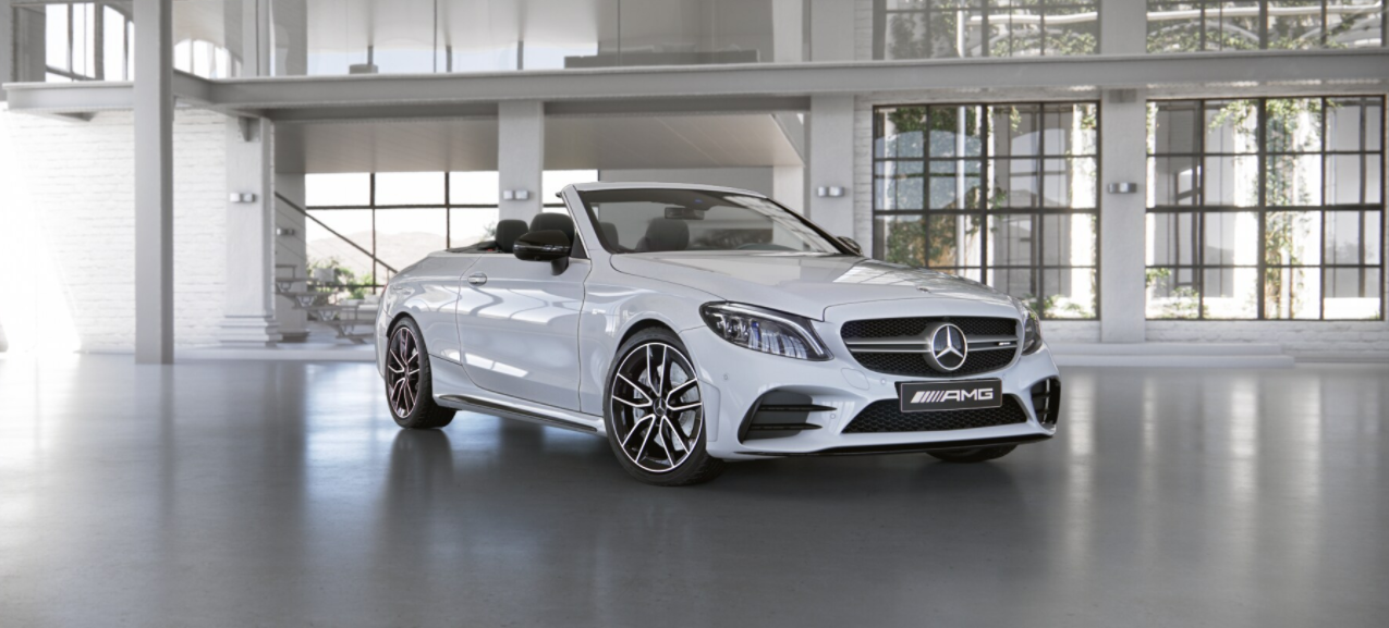 Mercedes C Cabrio 43 AMG 4Matic | nový model | cabrio | V6 benzin 390 koní | objednání online | super cena